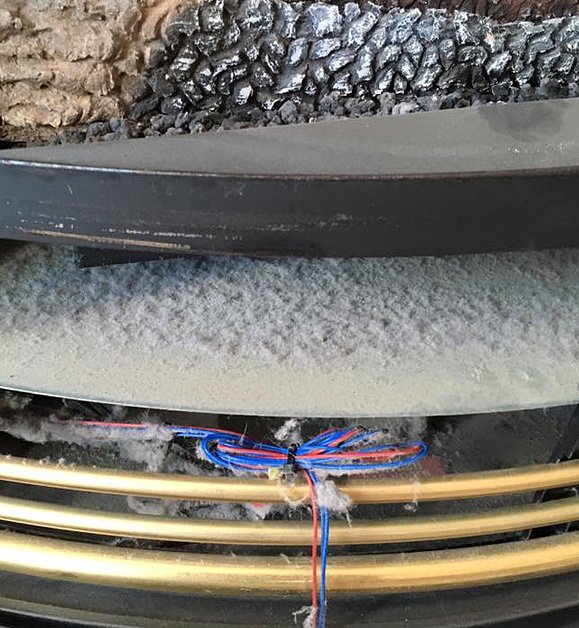 Blocked gas heater in Lower Hutt